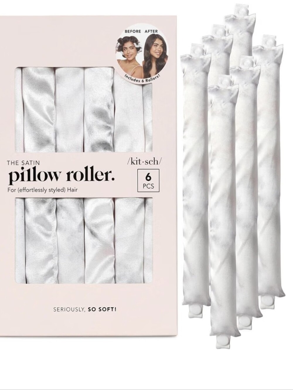 Kitsch Marble Overnight Curling Rods